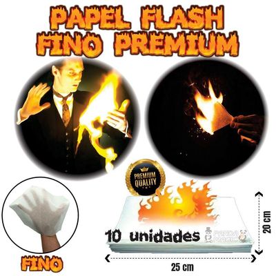 Papel Flash Premium Thin, Medium, Thick 20x25 - 10 Unidades Modelo Thin - Fino