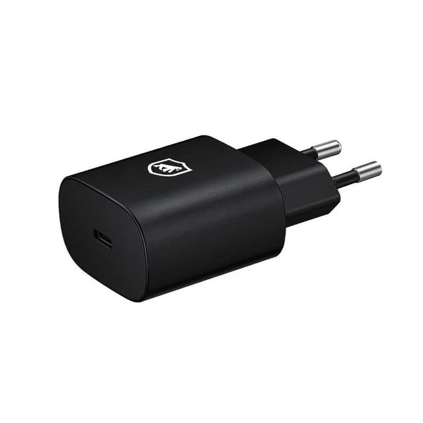 Carregador Turbo Tipo C - Qc 3.0 - Até 25w - Preto - Gshield