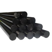 Bastao De Cola Silicone 11 Mm Pacote 1 Kg Preta