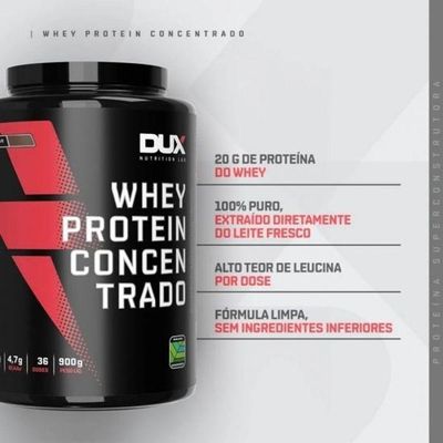 Whey Protein Concentrado Pote (900g) - Sabor: Butter Cookies.