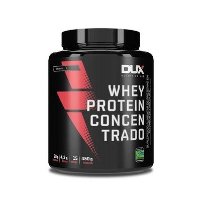 Whey Protein Concentrado Pote 450g Sabor Chocolate
