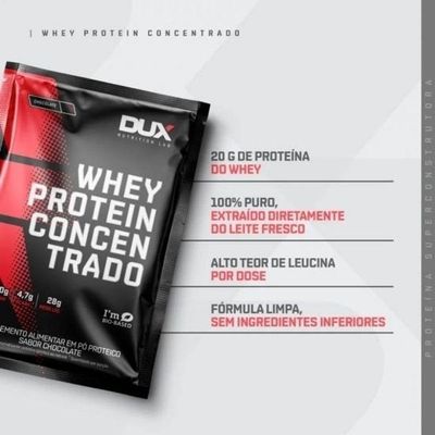 Whey Protein Concentrado (sachê 30g) - Sabor: Chocolate Branco