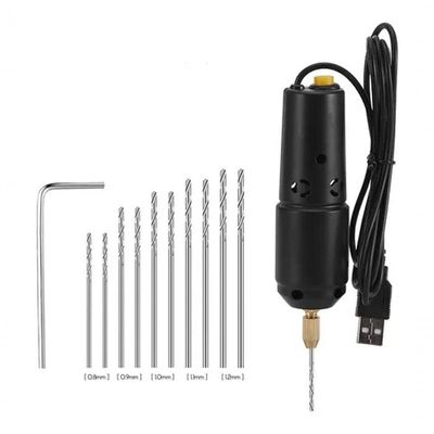 Mini Furadeira Usb Portátil Artesanato Resina Madeira Jóias