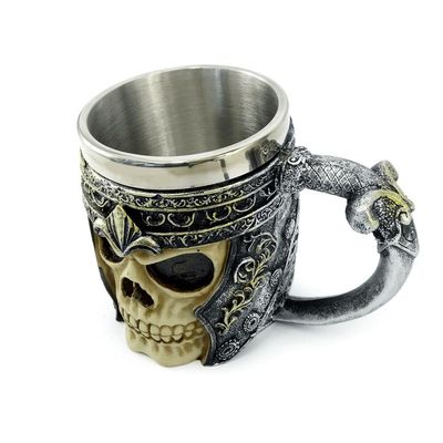Caneca Inox Caveira Viking Choop Cerveja Festa Mxf16335