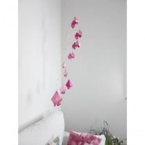 Móbile Berço Bebê Infantil Quarto Flores Rosas Campânulas
