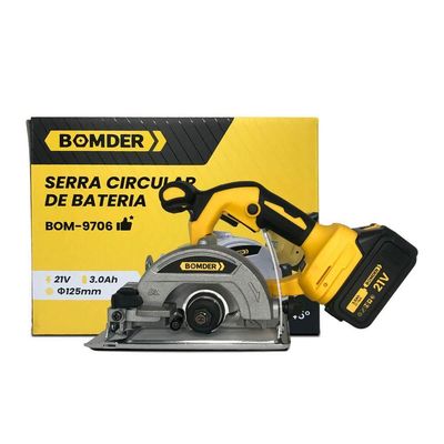 Serra Circular Portátil 3 Velocidades 2 Baterias 21v Profi
