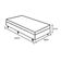 Cama Box Baú Solteirão Homequeen Suede Bege 41x96x203