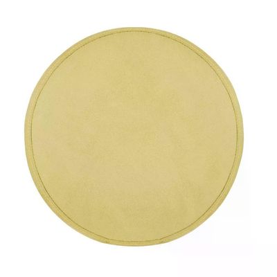 Puff Decorativo Redondo - Amarelo Amarelo