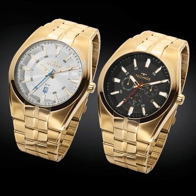 Relógio Technos Masculino Skymaster Dourado - 2115txj/1k 2115txj/1k