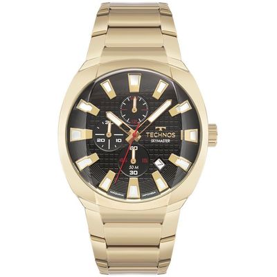 Relógio Technos Masculino Skymaster Dourado - Js15enf/1p Js15enf/1p