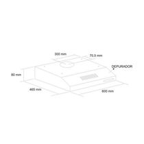 Depurador De Ar Para Fogão Power Steel Fischer Inox 220V