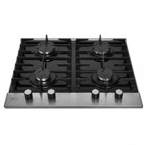 Cooktop 4 Bocas Vidro Temperado Platinium Fischer Preto Bivolt