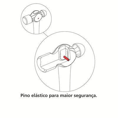 Martelo De Bola Cabo Tubular 800g Tramontina Pro Tramontina
