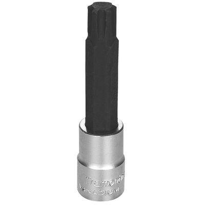 Soquete Longo Em Aço Cromo Vanádio Ponta Ribe 14 Mm - Encaixe 1-2" Tramontina