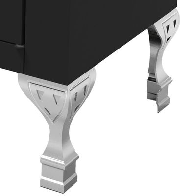 Fogão A Lenha Elegance Master Preto Chapa Aluminio N°01 Dir