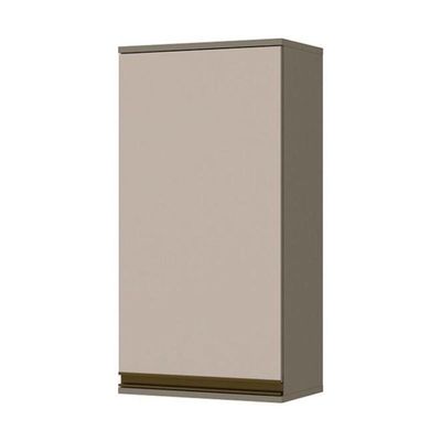 Armário Aéreo 1 Porta 40x83cm Connect Duna-cristal - Móveis Henn Duna-cristal