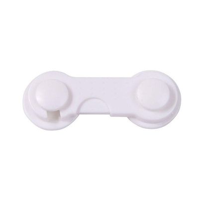 Kit 2 Travas Para Armários Segurança Para Bebês E Crianças Branco