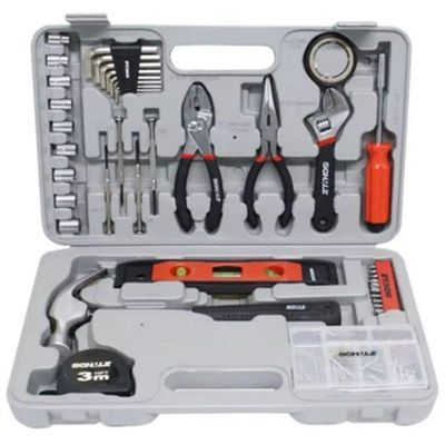 Kit Ferramenta Com 100 Peças Ferramenta Completa