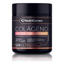 Colágeno Verisol Com ácido Hialurônico 108g Sabor Frutas Vermelhas Nutrigenes