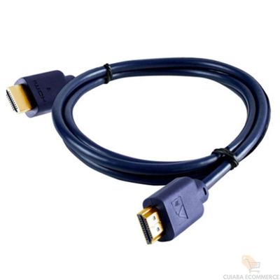 Cabo Hdmi 2.0 4k 19 Pinos Ultra Hd 1 Metros Cabo Pratico