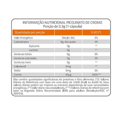 Kit 5 Picolinato De Cromo Catarinense Pharma 60cáps