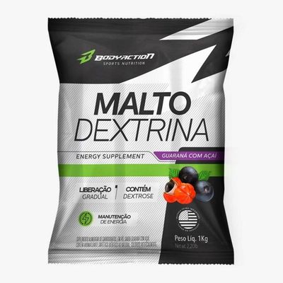 Maltodextrina (1kg) - Sabor: Açai Com Guaraná