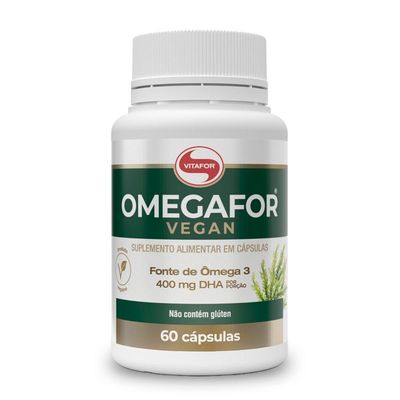 Kit 2 Omegafor Vegan Vitafor 60 Cápsulas