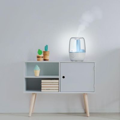 Umidificador Wap Air Flow 2.3 Litros Com Luminária Branco Com Azul Bivolt