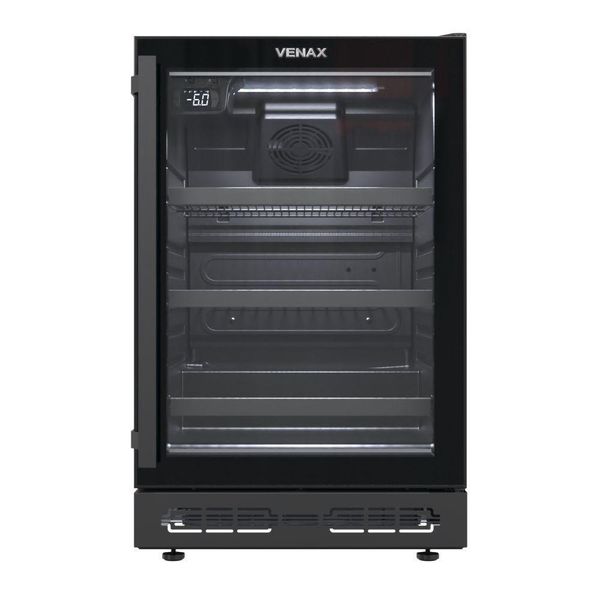 Cervejeira Venax Top Light In 100 82L Com Opção De Embutir 34 Garrafas Preto Fosco 220V