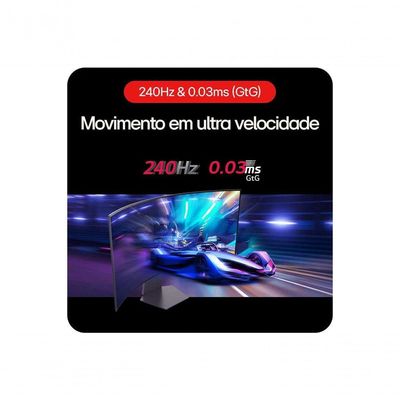 Monitor Gamer LG UltraGear OLED Curvo – Tela OLED 45” 240Hz