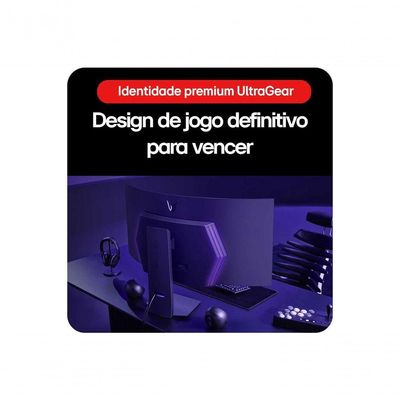 Monitor Gamer LG UltraGear OLED Curvo – Tela OLED 45” 240Hz