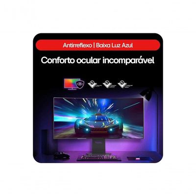 Monitor Gamer LG UltraGear OLED Curvo – Tela OLED 45” 240Hz