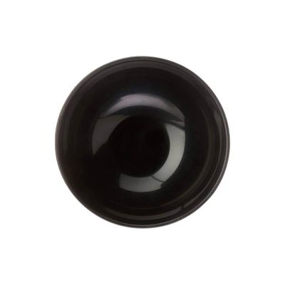 Jogo 24 Molheiras Coza Plástica Preta 120ml Cremeira Caldas Petiscos Restaurante