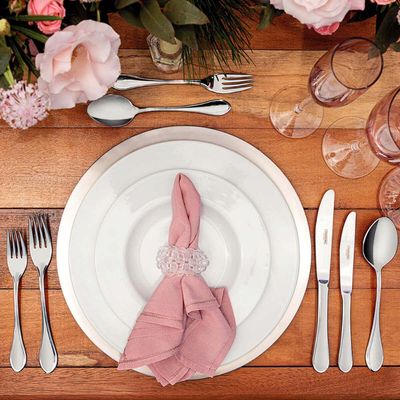 24 Pratos Sobremesa Porcelana Branco 21cm Tramontina Maria Augusta Restaurante