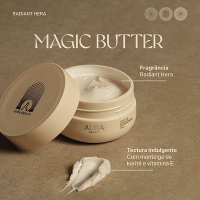 Aura Beauty Magic Butter Radiant Hera - Manteiga Iluminadora 200g