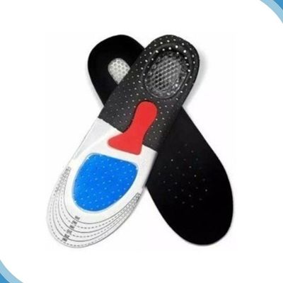 Palmilha Ortopedica Silicone Alivio De Dor Fascite - Ortopedia 37 A 42