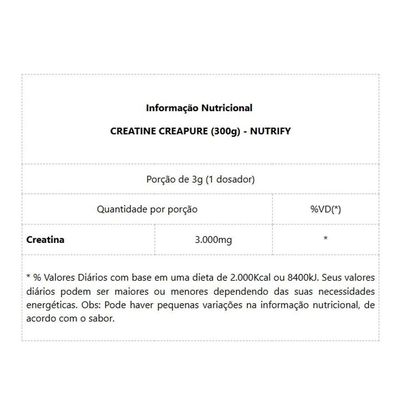 Creatine Creapure 300g