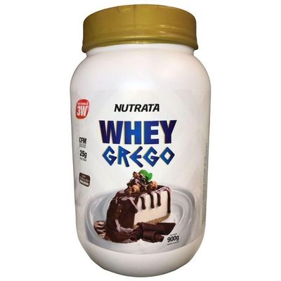 Whey Grego 900g Sabor Cheesecake De Chocolate