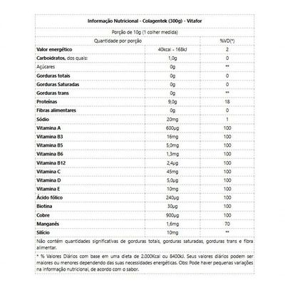 Colagentek 300g Sabor Abacaxi