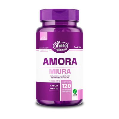 Kit 5 Amora Miura Unilife 120 Comprimidos