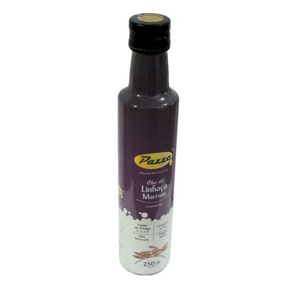 Kit 5 Óleo De Linhaça Marrom Extra Virgem 250Ml