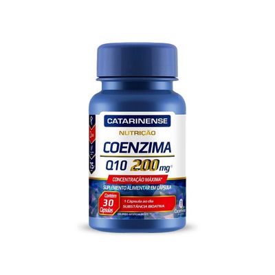 Kit 5 Coenzima Q10 Catarinense 30 Cápsulas
