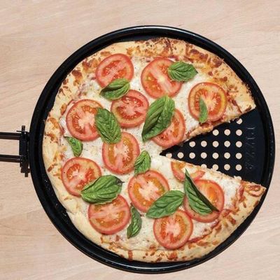 Panela Churrasqueira Antiaderente Com Grelha Retrátil – Ideal Para Churrasco, Pizza E Peixes!
