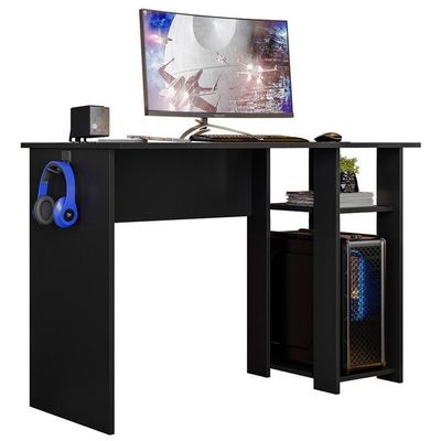 Mesa Para Computador Gamer Slim Preto - Peternella Móveis Preto
