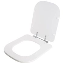 Tampa De Vaso Poliéster Gap Branco Para Bacia Roca 6lpf