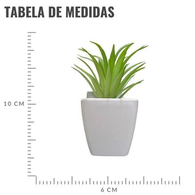 Mini Vasos Suculentas Artificiais Sortidas Saquinho Organza