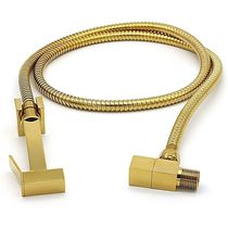 Engate De Chuveirinho Mangueira Ducha Higienica 1 Metro E 20Cm Lavabo Banheiro Chuveiro