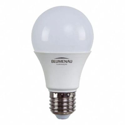 Lâmpada Led A60 Blumenau 9w-6500k Luz Branco Frio