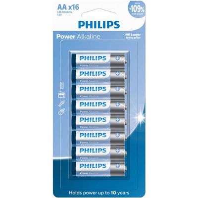 Pilhas Alcalinas Aa Blister Com 16 Unidades Lr6p16b/59