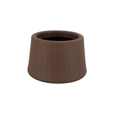 Vaso Tramontina Lótus Em Polietileno Terracota 8,5 Cm